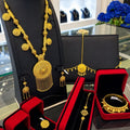 Bridal Jewelry Package | 925 Sterling Silver 21K Gold-Plated Omani Heritage Collection